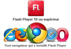 flash player nécessaire